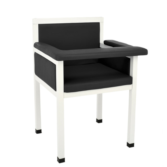 ADIR CORP. ADI997-02-BLK Alpine AdirMed Luxe Padded Blood Drawing Chair, Black ADIR CORP. ADI997-02-BLK Alpine AdirMed Luxe Padded Blood Drawing Chair, Black