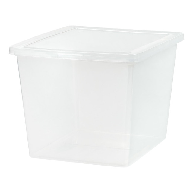 IRIS USA, INC. 585105 Iris Snap Top Storage Boxes, 9 Gallon, Clear, Set Of 6 Boxes IRIS USA, INC. 585105 Iris Snap Top Storage Boxes, 9 Gallon, Clear, Set Of 6 Boxes