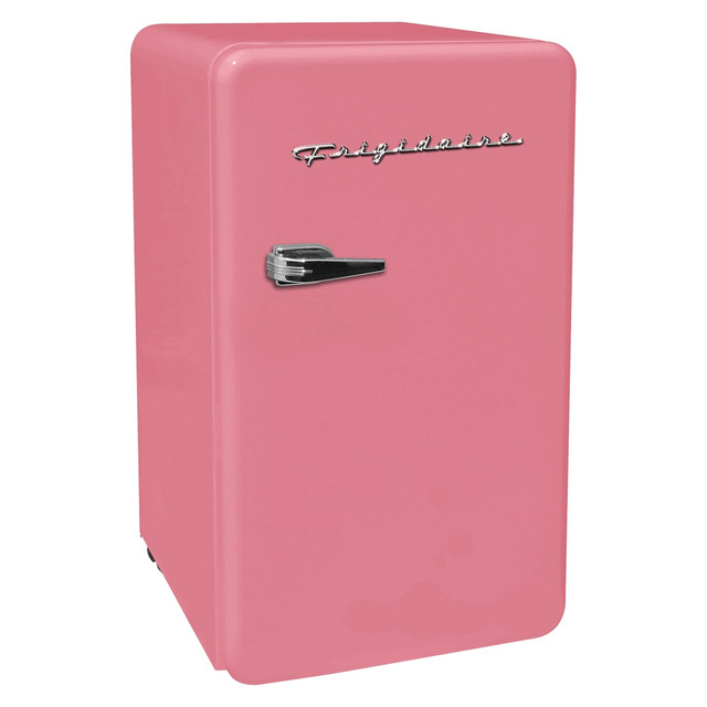 CURTIS INTERNATIONAL, LT EFR372-B-PINK Frigidaire 3.2 Cu. Ft. Compact Retro Mini Refrigerator, Pink CURTIS INTERNATIONAL, LT EFR372-B-PINK Frigidaire 3.2 Cu. Ft. Compact Retro Mini Refrigerator, Pink