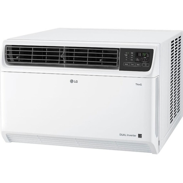 LG ELECTRONICS USA INC LW2422IVSM LG 23,500 BTU Dual Inverter Smart WI-FI Enabled Window Air Conditioner - Cooler - 6887.17 W Cooling Capacity - 1440 Sq. ft. Coverage - Dehumidifier - Smart Connect - Remote Control - Energy Star - Digital Inverter Mo LG ELECTRONICS USA INC LW2422IVSM LG 23,500 BTU Dual Inverter Smart WI-FI Enabled Window Air Conditioner - Cooler - 6887.17 W Cooling Capacity - 1440 Sq. ft. Coverage - Dehumidifier - Smart Connect - Remote Control - Energy Star - Digital Inverter Mo