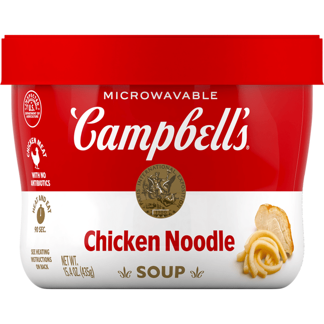 CAMPBELL SOUP COMPANY 200000013459 Campbells R&W Chicken Noodle Soup Bowls, 15.4 Oz, Pack Of 8 Bowls CAMPBELL SOUP COMPANY 200000013459 Campbells R&W Chicken Noodle Soup Bowls, 15.4 Oz, Pack Of 8 Bowls