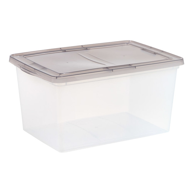 IRIS USA, INC. 500220 Iris Snap Top Storage Box, 14.5 Gallon, Clear IRIS USA, INC. 500220 Iris Snap Top Storage Box, 14.5 Gallon, Clear