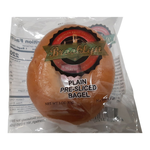 BROOKLYN FOOD GROUP INC. 2002 Brooklyn Food Group - Bagels Plain Sliced - 24 - 3 oz. BROOKLYN FOOD GROUP INC. 2002 Brooklyn Food Group - Bagels Plain Sliced - 24 - 3 oz.