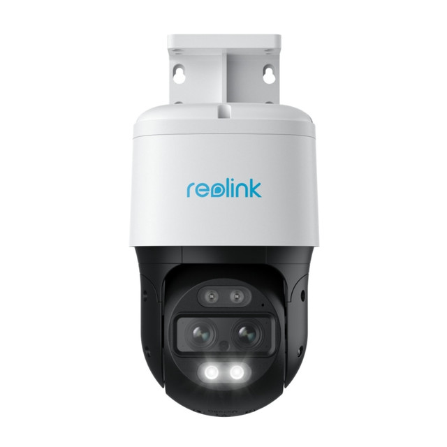 REOLINK(R) TMP4K Reolink PoE 4K Dual-Lens Dual-Tracking Camera, White REOLINK(R) TMP4K Reolink PoE 4K Dual-Lens Dual-Tracking Camera, White