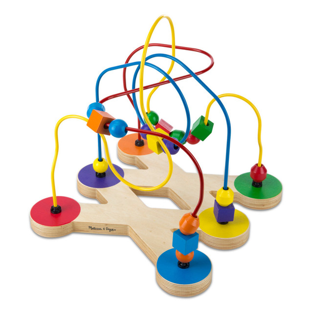 MELISSA & DOUG, LLC LCI2281 Melissa & Doug Classic Toy Bead Maze MELISSA & DOUG, LLC LCI2281 Melissa & Doug Classic Toy Bead Maze