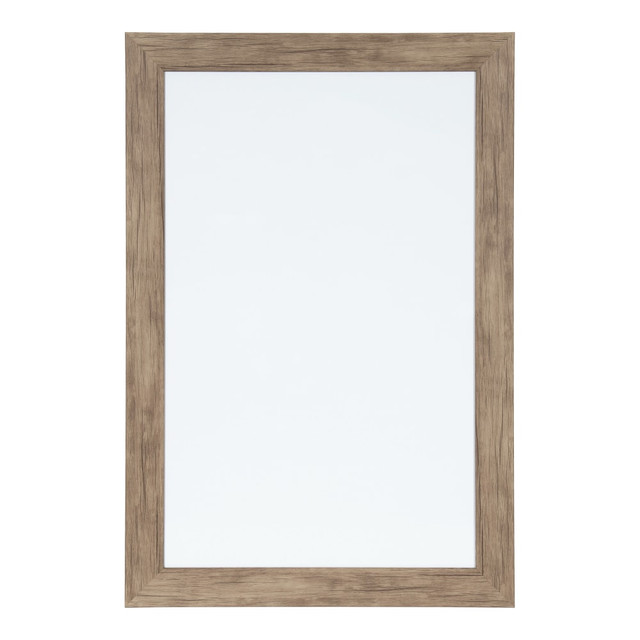 UNIEK INC. 214714 DesignOvations Beatrice Magnetic Framed Dry-Erase Board, Melamine, 18in x 27in, White, Brown Plastic Frame UNIEK INC. 214714 DesignOvations Beatrice Magnetic Framed Dry-Erase Board, Melamine, 18in x 27in, White, Brown Plastic Frame