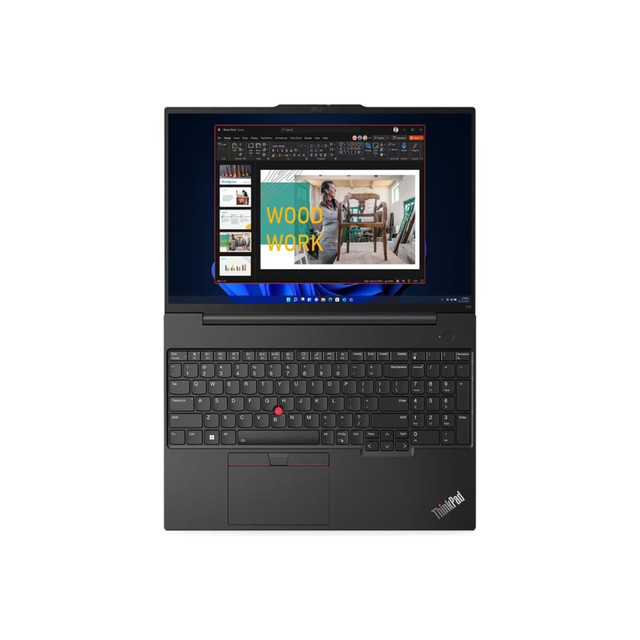 LENOVO, INC. 21JN003XUS Lenovo ThinkPad E16 Gen 1 21JN003XUS 16in Touchscreen Notebook - WUXGA - 1920 x 1200 - Intel Core i7 13th Gen i7-1355U Deca-core (10 Core) 1.70 GHz - 16 GB Total RAM - 8 GB On-board Memory - 512 GB SSD - Graphite Black - Intel