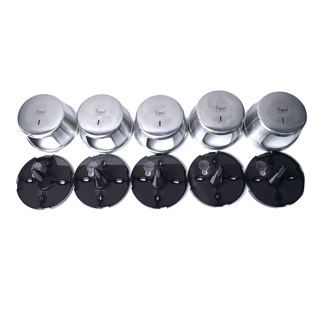 EGAL PADS INC. 3102 Egal Stainless Steel Dispensers, 6-3/4in x 3-1/2in, Silver, 5 Dispensers Per Pack EGAL PADS INC. 3102 Egal Stainless Steel Dispensers, 6-3/4in x 3-1/2in, Silver, 5 Dispensers Per Pack