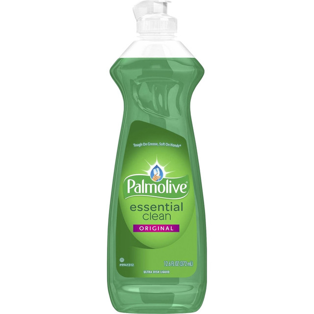 COLGATE-PALMOLIVE,IPD 146413 Palmolive Essential Clean Dish Liquid - 12.6 fl oz (0.4 quart) - Phosphate-free, pH Balanced, Long Lasting - Green - 1 Each