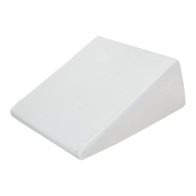 ALLSETT HEALTH(R) ASH052 AllSett Health Cooling Wedge Pillow With Memory Foam Top And Removable Cover, 10inH x 24inW x 24inD, White ALLSETT HEALTH(R) ASH052 AllSett Health Cooling Wedge Pillow With Memory Foam Top And Removable Cover, 10inH x 24inW x 24inD, White