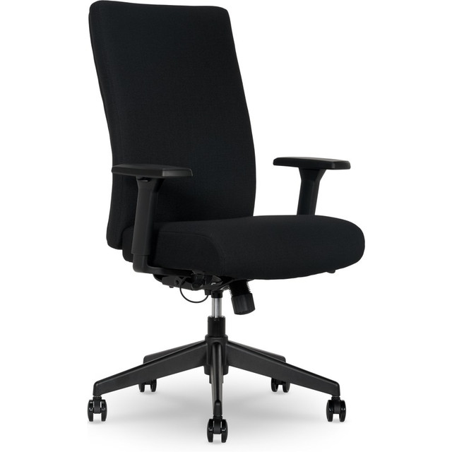 TRUE INNOVATIONS 52307-BLK Serta Commercial Eco-2000 High-Back Ergonomic Fabric Chair, Black TRUE INNOVATIONS 52307-BLK Serta Commercial Eco-2000 High-Back Ergonomic Fabric Chair, Black