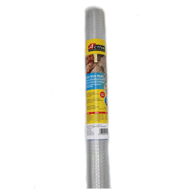 ACTIVA PRODUCTS, INC. API171 Activa Products Activ-Wire Mesh Roll, 24in x 10ft, Silver