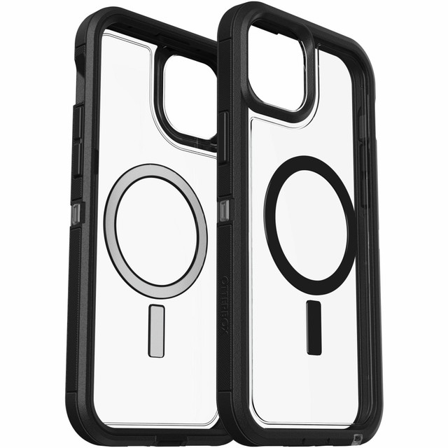 OTTER PRODUCTS LLC 77-93291 OtterBox iPhone 15 Plus & iPhone 14 Plus Defender Series XT Clear Case With Magsafe - For Apple iPhone 15 Plus, iPhone 14 Plus Smartphone - Black, Clear OTTER PRODUCTS LLC 77-93291 OtterBox iPhone 15 Plus & iPhone 14 Plus Defender Series XT Clear Case With Magsafe - For Apple iPhone 15 Plus, iPhone 14 Plus Smartphone - Black, Clear