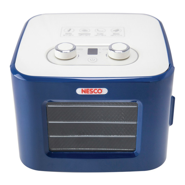 METAL WARE CORP. FD-41B Nesco 400W Snackmaster Jr. Dehydrator & Cooker, Blue