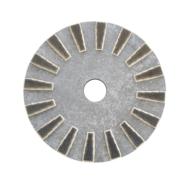 3M CO 1000-20 Scotch-Brite 1000-20 Diamond Floor Brushes, 20in, Gray, Case Of 2 Brushes