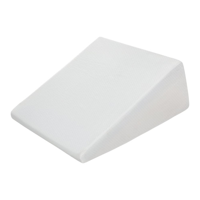 ALLSETT HEALTH(R) ASH0528 AllSett Health Cooling Wedge Pillow With Memory Foam Top And Removable Cover, 8inH x 24inW x 24inD, White ALLSETT HEALTH(R) ASH0528 AllSett Health Cooling Wedge Pillow With Memory Foam Top And Removable Cover, 8inH x 24inW x 24inD, White
