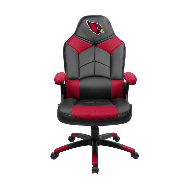 IMPERIAL INTERNATIONAL IMP  134-1029 Imperial NFL Faux Leather Oversized Computer Gaming Chair, Arizona Cardinals