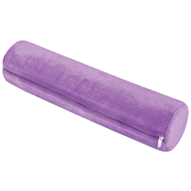 ALLSETT HEALTH(R) ASH0816PB AllSett Health Cervical Cylinder Bolster Ergonomic Memory Foam Pillow, 4inH x 4inW x 17inD, Purple ALLSETT HEALTH(R) ASH0816PB AllSett Health Cervical Cylinder Bolster Ergonomic Memory Foam Pillow, 4inH x 4inW x 17inD, Purple