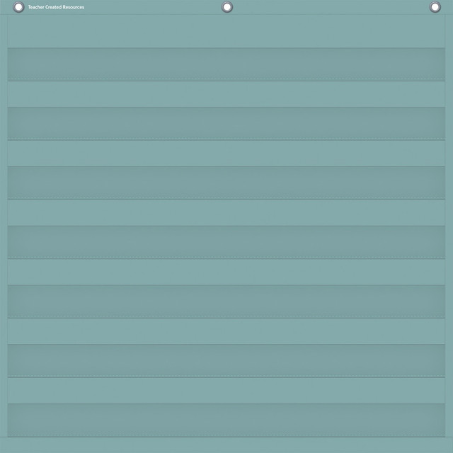 TEACHER CREATED RESOURCES INC. TCR20101 Teacher Created Resources 7 Pocket Chart, 28in x 28in, Calming Blue TEACHER CREATED RESOURCES INC. TCR20101 Teacher Created Resources 7 Pocket Chart, 28in x 28in, Calming Blue