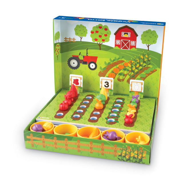 LEARNING RESOURCES, INC. LER5553 Learning Resources Veggie Farm Sorting Set