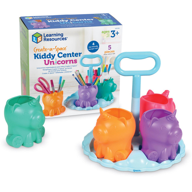LEARNING RESOURCES, INC. LER3718 Learning Resources Create-A-Space Kiddy Center, Unicorns! LEARNING RESOURCES, INC. LER3718 Learning Resources Create-A-Space Kiddy Center, Unicorns!