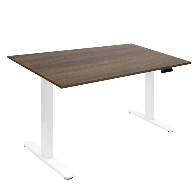 TRANSFORM PARTNERS LLC MI-18084 Mount-It! Electric Standing Desk With Adjustable Height And 55inW Tabletop, Adrift TRANSFORM PARTNERS LLC MI-18084 Mount-It! Electric Standing Desk With Adjustable Height And 55inW Tabletop, Adrift