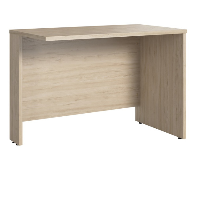 BUSH INDUSTRIES INC. SCR142NE Bush Business Furniture Studio C 42inW Desk Return, Natural Elm, Standard Delivery