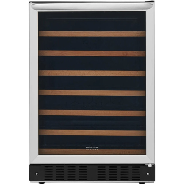 ELECTROLUX FGWC5233TS Frigidaire 5.3 Cu. Ft. Wine Cooler Refrigerator, Silver ELECTROLUX FGWC5233TS Frigidaire 5.3 Cu. Ft. Wine Cooler Refrigerator, Silver