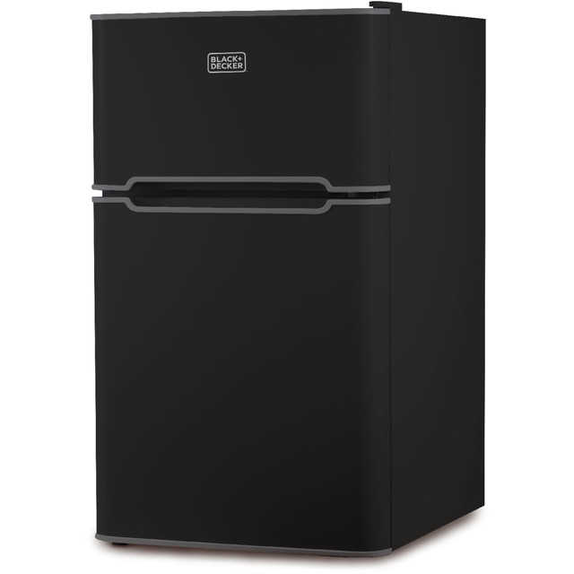 W APPLIANCE COMPANY LLC BCRDK32B Black+Decker 3.1 Cu. Ft. 2-Door Refrigerator With True Freezer, Black