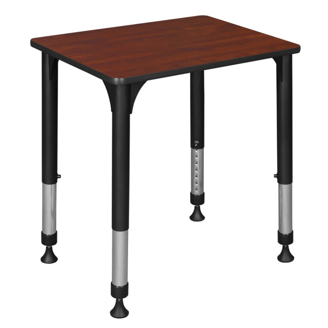REGENCY SEATING, INC. RSD18526CH Regency 26inW Rectangular Adjustable Height School Student Desk, Cherry REGENCY SEATING, INC. RSD18526CH Regency 26inW Rectangular Adjustable Height School Student Desk, Cherry