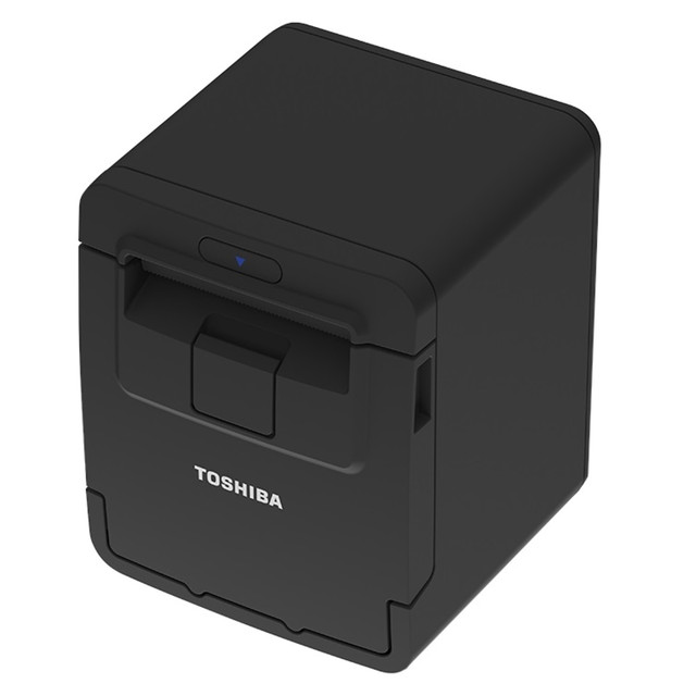 Print a high volume of receipts quickly with the Toshiba HSP100 Direct Thermal Receipt Printer. The 203 DPI resolution produces clear text and graphics for high readability.  Creates clear text and graphics with a 203 DPI resolution.  Maximum print speed of 10 in/s.  Integrate effortlessly with plug-n-play emulation.  Features USB connectivity.  Includes a power supply.  Backed by the manufacturer's 2-year limited warranty.