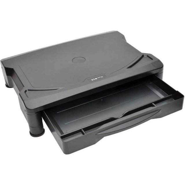 TRIPP LITE MR1612D1 Eaton Tripp Lite Series Monitor Riser Printer Monitor Stand w/ Storage Drawer 4.7In - Printer or monitor stand with drawer - black - TAA Compliant