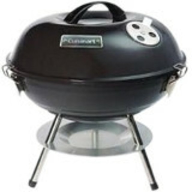 JORDAN KAHN CO CCG-190 Cuisinart CCG-190 Charcoal Grill - 1 Sq. ft. Cooking Area - Portable - Outdoor - Black JORDAN KAHN CO CCG-190 Cuisinart CCG-190 Charcoal Grill - 1 Sq. ft. Cooking Area - Portable - Outdoor - Black