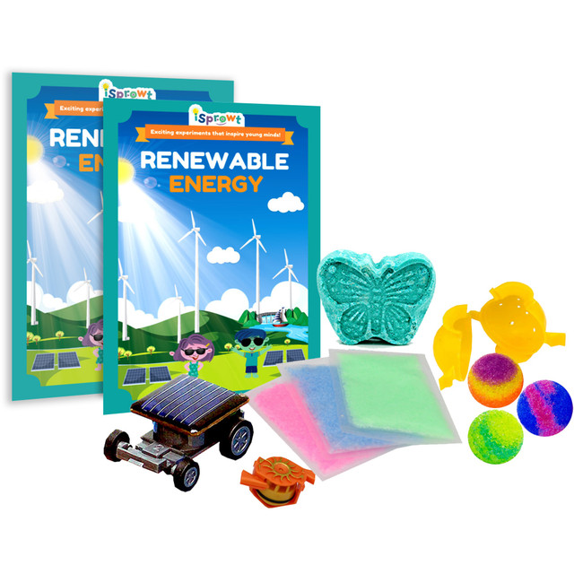 SAUNDERS INDUSTRIES RE-CLASS iSprowt STEM Science Class Kits, Renewable Energy, Grades K - 5, Pack Of 20 Kits