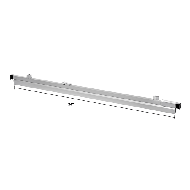 Display blueprints, plan drawings, maps and layouts with the Alpine Aluminum AdirOffice 24in Hanging Clamps. The clamps are made from aluminum for durability, and they support landscape orientation, which is ideal for large documents.  Made from aluminum for durability.  Landscape orientation with a bottom-loading design allows for easy placement.  Snap-on plastic label holders offer convenient identification.  Compatible with Adir, Mayline, Alvin and Safco file racks.  Weight capacity tested to support 20 lb.  Backed by the manufacturer's 1-year limited warranty.