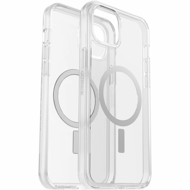 OTTER PRODUCTS LLC 77-93048 OtterBox Symmetry Magsafe Smartphone Case, For Apple iPhone Plus 15, 14, Clear OTTER PRODUCTS LLC 77-93048 OtterBox Symmetry Magsafe Smartphone Case, For Apple iPhone Plus 15, 14, Clear