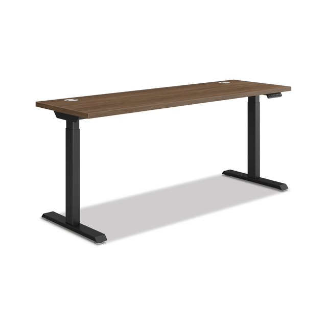 HNI CORPORATION HAT3SBPINCBLK2270 HON Coordinate 70inW Adjustable Height Standing Desk, 3-Stage Base, Pinnacle/Black HNI CORPORATION HAT3SBPINCBLK2270 HON Coordinate 70inW Adjustable Height Standing Desk, 3-Stage Base, Pinnacle/Black