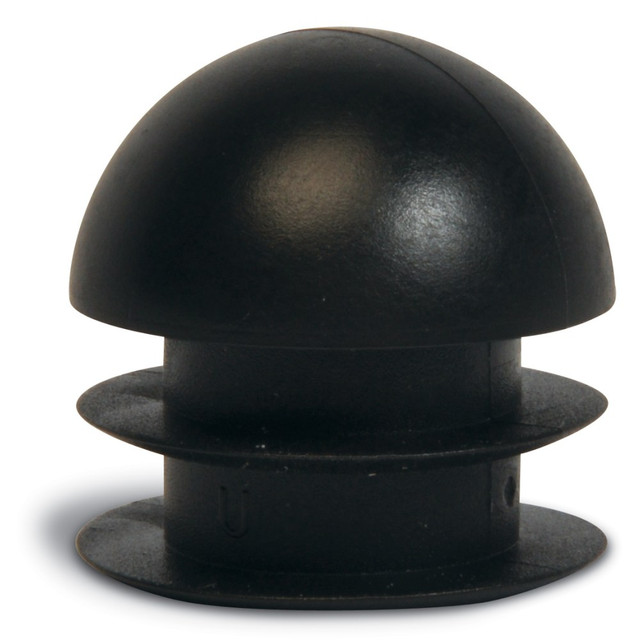 CENTRAL SPECIALTIES CO. P135-4-24 CSL Replacement foot plug for CSL metal tray stands,1in round,black CENTRAL SPECIALTIES CO. P135-4-24 CSL Replacement foot plug for CSL metal tray stands,1in round,black