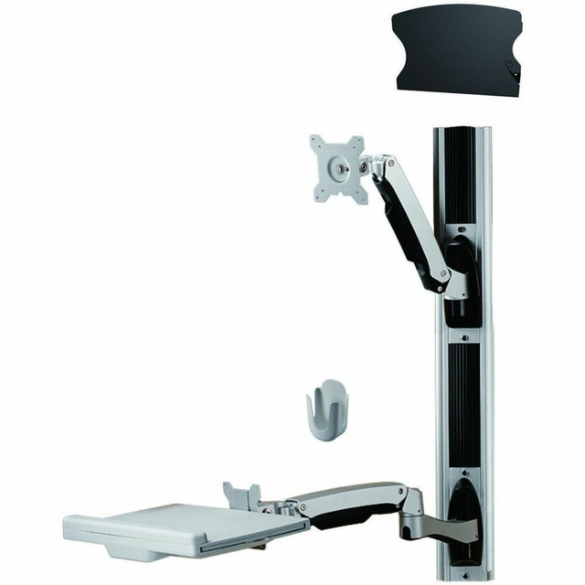 AMER NETWORKS AMR1AWSV1 Amer Wall Mount for Keyboard, CPU, Mouse, Flat Panel Display, Curved Screen Display - TAA Compliant - 32in Screen Support - 39.68 lb Load Capacity - 75 x 75, 100 x 100 - VESA Mount Compatible - Steel, Aluminum Alloy, Plastic - AMER NETWORKS AMR1AWSV1 Amer Wall Mount for Keyboard, CPU, Mouse, Flat Panel Display, Curved Screen Display - TAA Compliant - 32in Screen Support - 39.68 lb Load Capacity - 75 x 75, 100 x 100 - VESA Mount Compatible - Steel, Aluminum Alloy, Plastic -