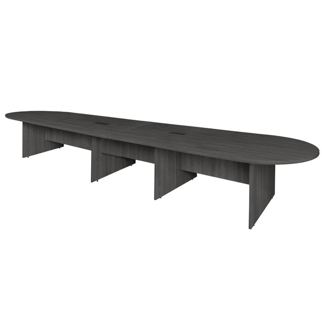 REGENCY SEATING, INC. LCTRT19252AG Regency Legacy Melamine Oval Conference Table, 29inH x 192inW x 52inD, Ash Gray REGENCY SEATING, INC. LCTRT19252AG Regency Legacy Melamine Oval Conference Table, 29inH x 192inW x 52inD, Ash Gray
