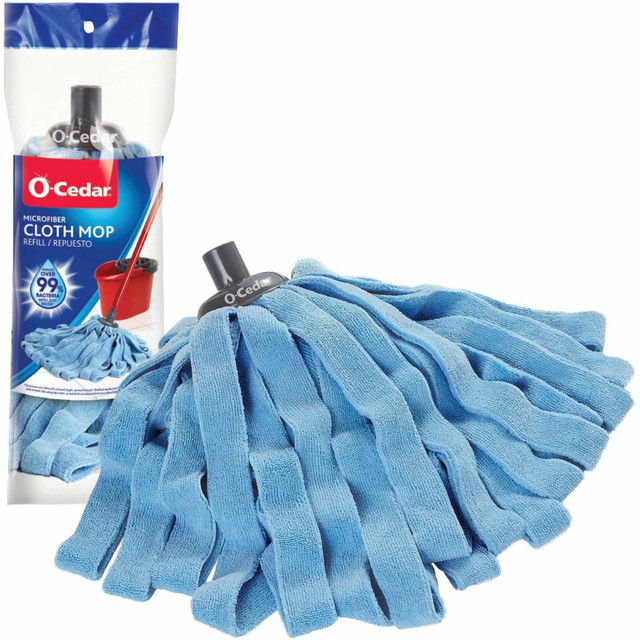 FREUDENBERG HOUSEHOLD PRODUCTS LP 149334 O-Cedar Microfiber Cloth Mop Refill - MicroFiber - Blue - 1 Each