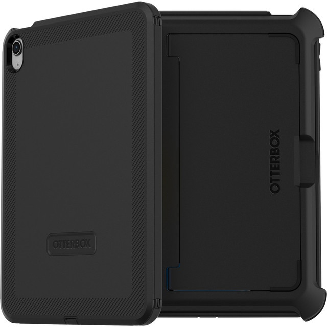 OTTER PRODUCTS LLC 77-89955 OtterBox iPad (10th Gen) Defender Series Case - For Apple iPad (10th Generation) Tablet - Black - Drop Resistant, Dust Resistant, Dirt Resistant, Scrape Resistant - Polycarbonate, Synthetic Rubber - Rugged - 1