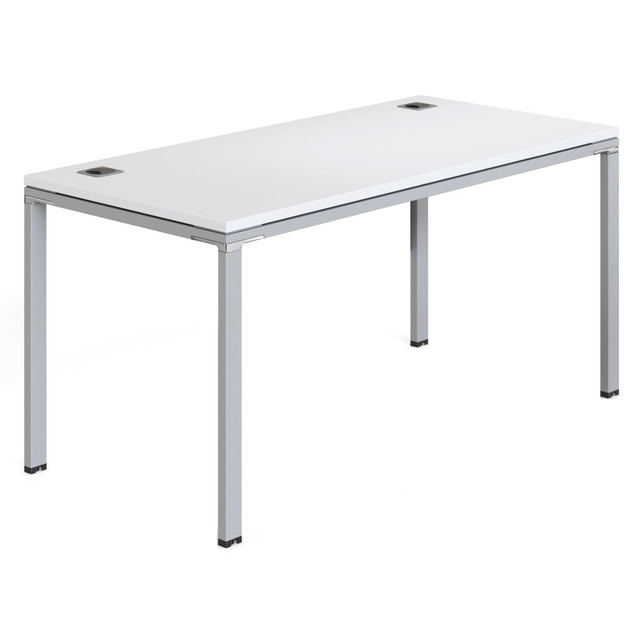 NORSTAR OFFICE PRODUCTS INC. SGSD001-102-WT Boss Office Products Simple System Workstation, 66in x 24in, White NORSTAR OFFICE PRODUCTS INC. SGSD001-102-WT Boss Office Products Simple System Workstation, 66in x 24in, White