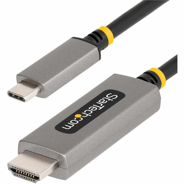 STARTECH.COM 136B-USBC-HDMI213M  10ft (3m) USB-C to HDMI Adapter Cable, 8K 60Hz, 4K 144Hz, HDR10, USB Type-C to HDMI 2.1 Converter, USB-C/USB4/TB3/4 Compatible