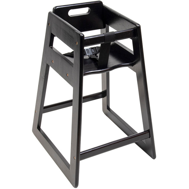 CENTRAL SPECIALTIES CO. 900BL CSL Youngstar Deluxe Wood Highchair, Black