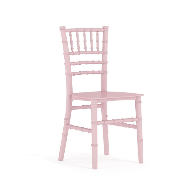 FLASH FURNITURE LEL7KPK Kids' Chiavari Resin Chair, Pink FLASH FURNITURE LEL7KPK Kids' Chiavari Resin Chair, Pink