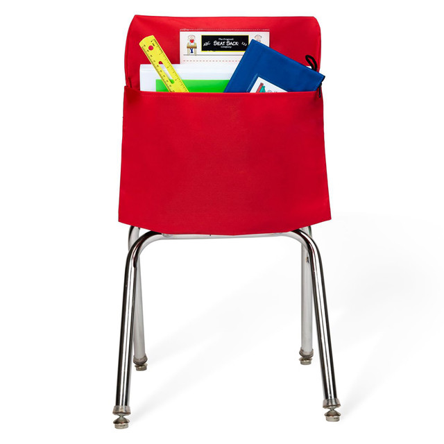 VICTOR TECHNOLOGY 17191 Victor Seat Sack Chair Cover Classroom Pack, 17in x 1/2in, Red, Pack Of 25 Covers VICTOR TECHNOLOGY 17191 Victor Seat Sack Chair Cover Classroom Pack, 17in x 1/2in, Red, Pack Of 25 Covers