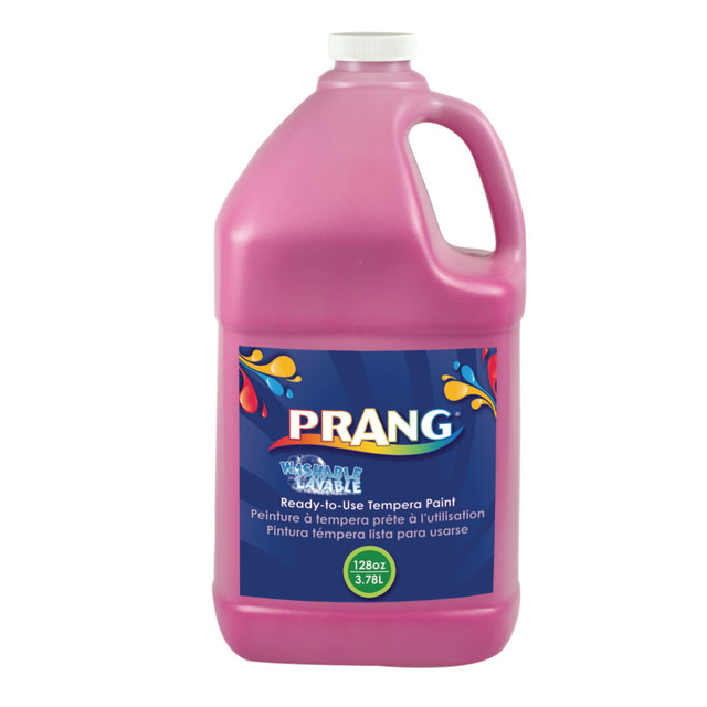 DIXON TICONDEROGA COMPANY DIX10610 Prang Washable Tempera Paint, 1 Gallon, Magenta