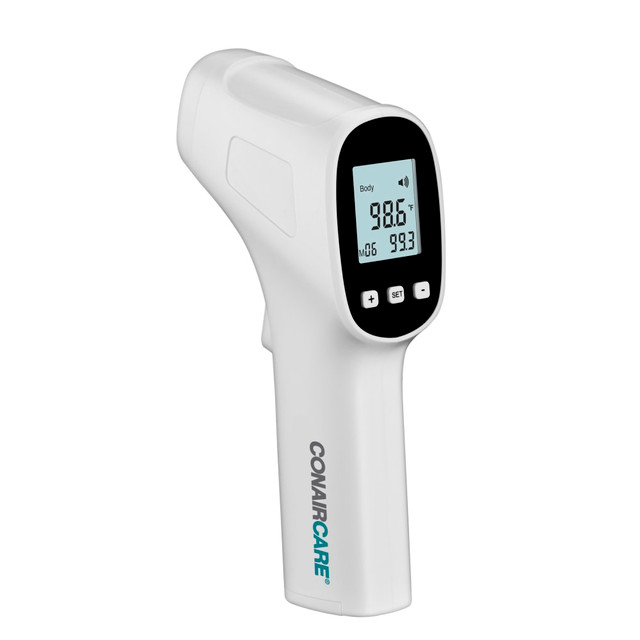 CONAIR CORPORATION ITH93 Conair ConairCare Infrared Forehead Thermometer, White CONAIR CORPORATION ITH93 Conair ConairCare Infrared Forehead Thermometer, White