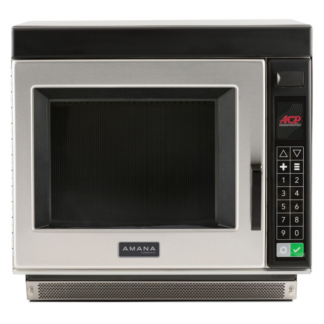 MAYTAG COMPANY RC17S2 Amana RC Series Commercial Countertop Microwave, 1.0 Cu. Ft., Silver MAYTAG COMPANY RC17S2 Amana RC Series Commercial Countertop Microwave, 1.0 Cu. Ft., Silver
